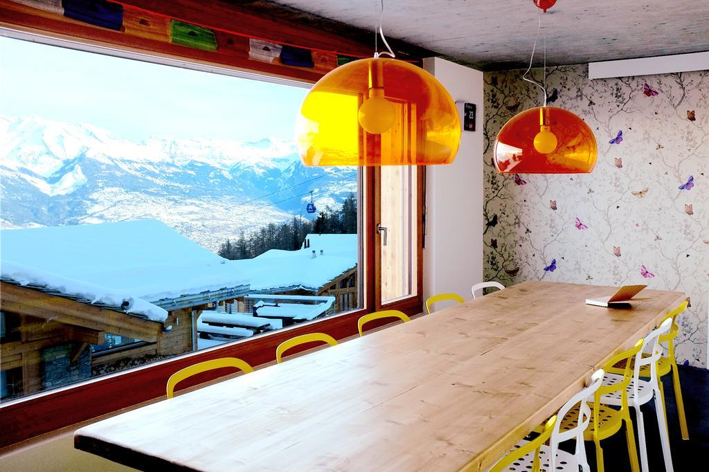 Iglusaq Lodge Veysonnaz Bagian luar foto