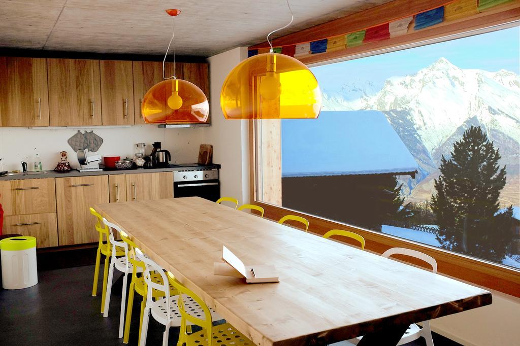 Iglusaq Lodge Veysonnaz Bagian luar foto
